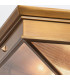 Cairo Decorative Flush Ceiling Light Vintage Brass-6