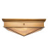 Cairo Decorative Flush Ceiling Light Vintage Brass-8