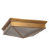Cairo Decorative Flush Ceiling Light Vintage Brass-9