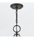 Chance Cylindrical Pendant Ceiling Light Blackened Brass-5