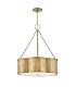 Chance Cylindrical Pendant Ceiling Light Heritage Brass-1
