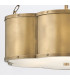 Chance Cylindrical Pendant Ceiling Light Heritage Brass-5
