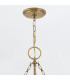 Chance Cylindrical Pendant Ceiling Light Heritage Brass-7