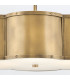 Chance Cylindrical Pendant Ceiling Light Heritage Brass-8