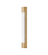 Facet Bathroom Wall Lamp Heritage Brass IP44-3