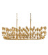 Flora 10 Light Bar Pendant Ceiling Light Burnished Gold-3