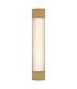 Facet Bathroom Wall Lamp Heritage Brass IP44-4