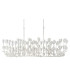 Flora 10 Light Bar Pendant Ceiling Light Textured Plaster-3
