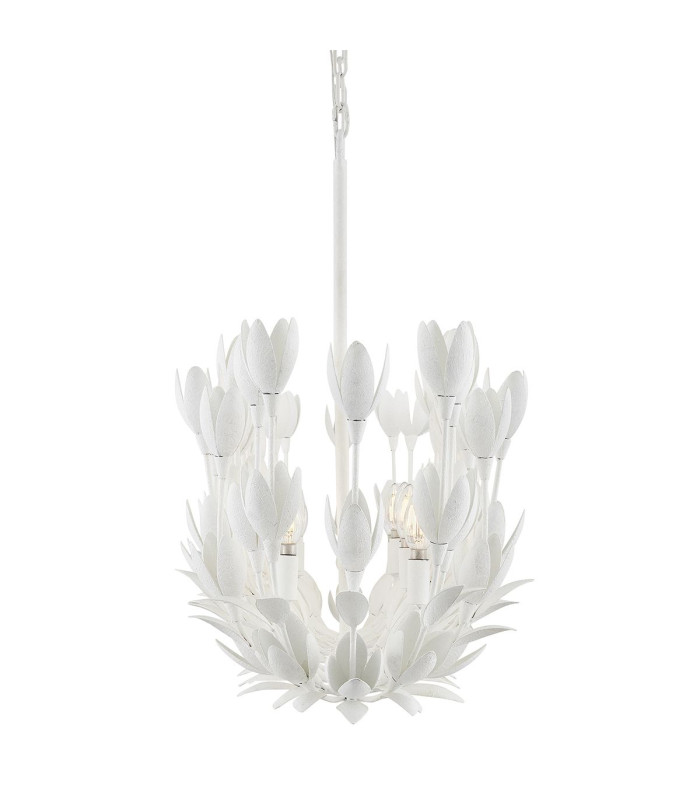 Flora 10 Light Bar Pendant Ceiling Light Textured Plaster-4