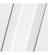 Facet Bathroom Wall Lamp Heritage Brass IP44-6