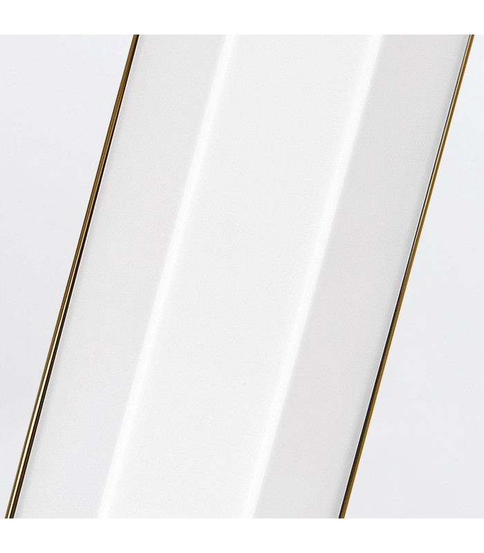 Facet Bathroom Wall Lamp Heritage Brass IP44-6