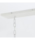 Flora 10 Light Bar Pendant Ceiling Light Textured Plaster-7