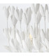 Flora 10 Light Bar Pendant Ceiling Light Textured Plaster-9