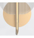 Floriana Integrated LED Wall Lamp Natural Brass-4