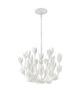 Flora Pendant Ceiling Light Textured Plaster-1