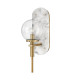 Gilda Globe Wall Lights Heritage Brass IP44-1