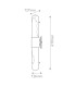 Ibiza Large Integrated LED Wall Lamp Black Oxide IP44-2