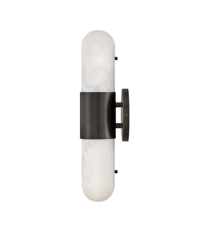 Ibiza Medium Integrated LED Wall Lamp Black Oxide IP44-6