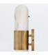 Ibiza Medium Integrated LED Wall Lamp Heritage Brass IP44-7