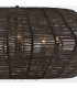 Luca 5 Light Wire Frame Pendant Ceiling Light Black-7