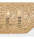 Luca 5 Light Wire Frame Pendant Ceiling Light Black Camel-8