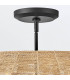 Luca Wire Frame Pendant Ceiling Light Black Camel-6
