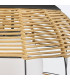 Maddox 61cm Wire Frame Pendant Ceiling Light Black Camel IP44-5