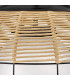 Maddox 36cm Wire Frame Pendant Ceiling Light Black Camel IP44-4