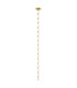 Marni 16 Lamp Integrated LED Pendant Ceiling Light Natural Brass-4