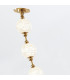 Marni 16 Lamp Integrated LED Pendant Ceiling Light Natural Brass-6