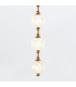 Marni 16 Lamp Integrated LED Pendant Ceiling Light Natural Brass-7