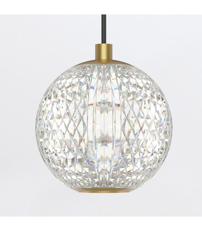 Marni Slim Pendant Ceiling Light Natural Brass-5