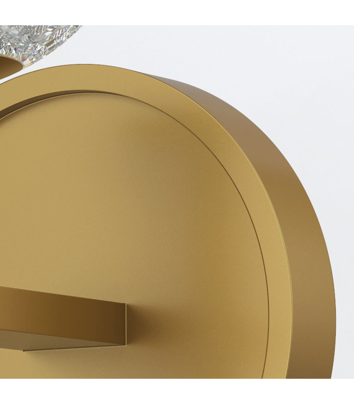 Marni Globe Wall Lights Natural Brass-6