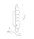 Marni Wall Lamp Natural Brass-2