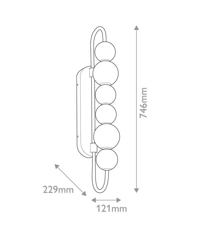 Marni Wall Lamp Natural Brass-2