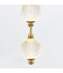 Marni 8 Lamp Integrated LED Pendant Ceiling Light Natural Brass-8