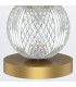 Marni Table Lamp with Round Shade Natural Brass-3