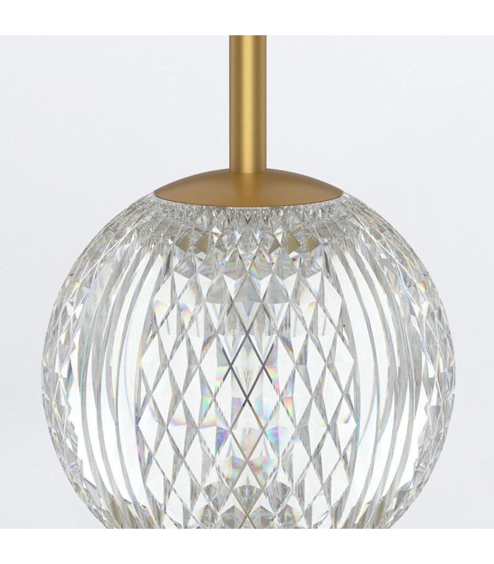 Marni Table Lamp with Round Shade Natural Brass-4