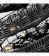 Ophelia 13 Light Cylindrical Pendant Ceiling Light Black-7