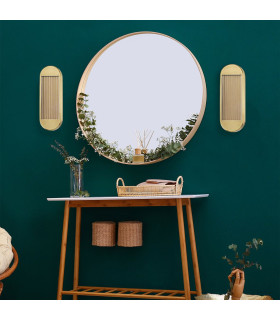 Palais Integrated LED Wall Lamp Vintage Brass-2