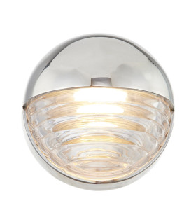 Palais Round Integrated LED Wall Lamp Polished Nickel-1