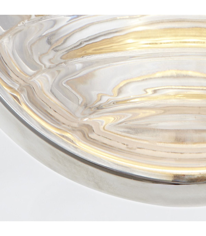 Palais Round Integrated LED Wall Lamp Polished Nickel-3
