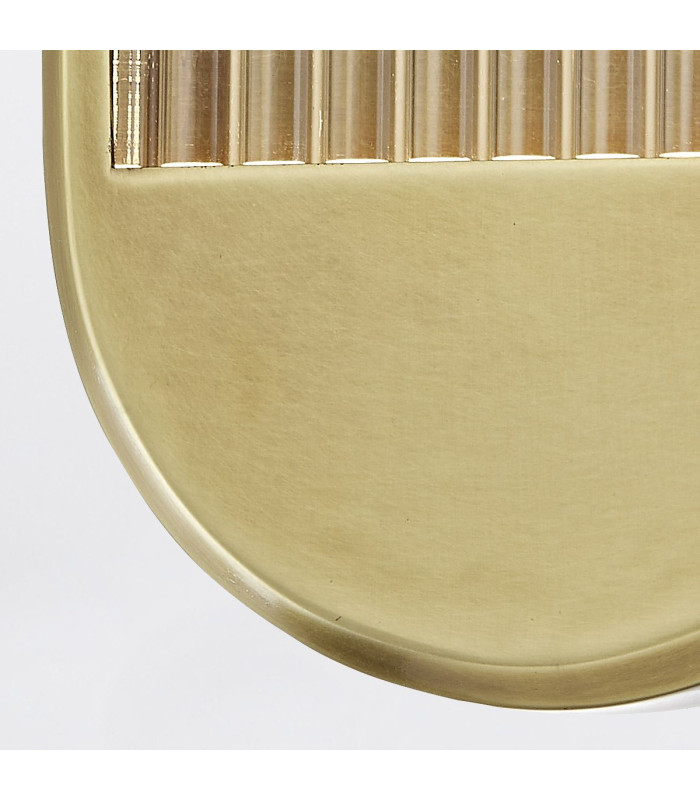 Palais Integrated LED Wall Lamp Vintage Brass-7