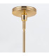 Palmetto Dome Pendant Ceiling Light Polished Brass-5