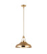 Palmetto Dome Pendant Ceiling Light Polished Brass-7