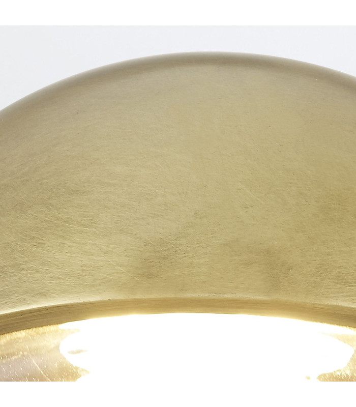 Palais Round Integrated LED Wall Lamp Vintage Brass-9
