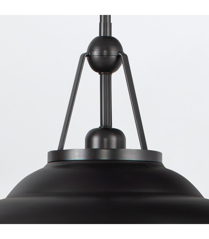 Palmetto Dome Pendant Ceiling Light Urban Bronze-5