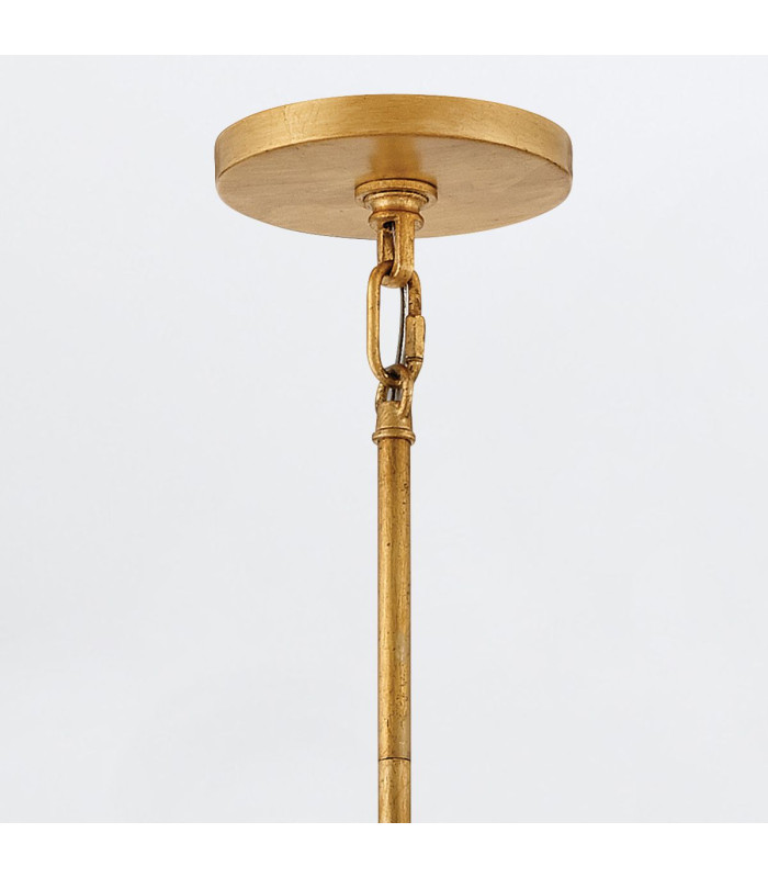Rene 16 Light Pendant Ceiling Light Distressed Brass-7