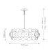 Rene 6 Light Pendant Ceiling Light Distressed Brass-3