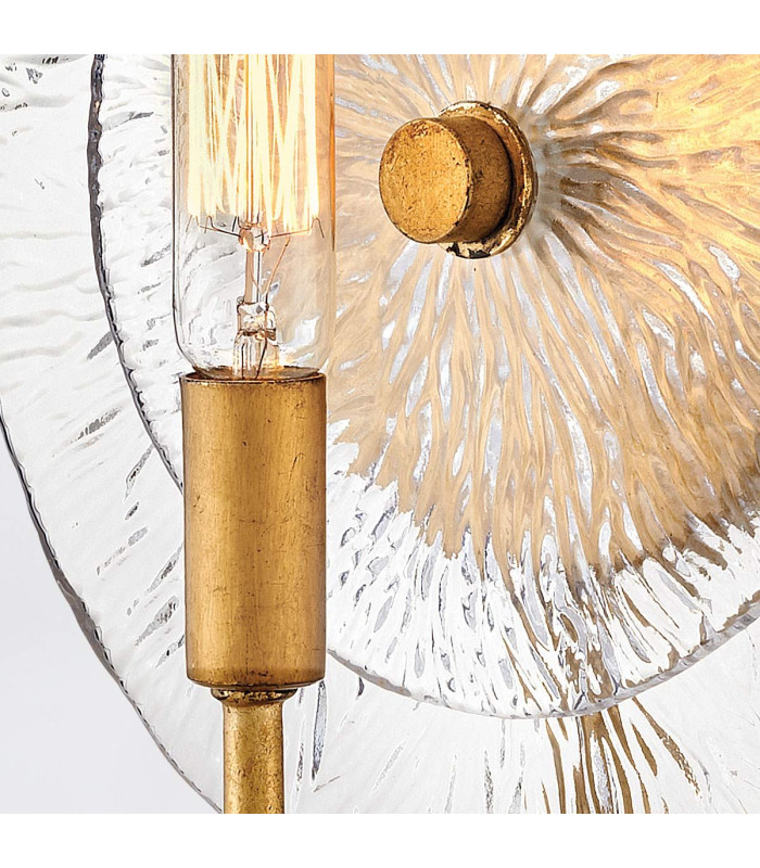 Rene Wall Lamp Distressed Brass-6
